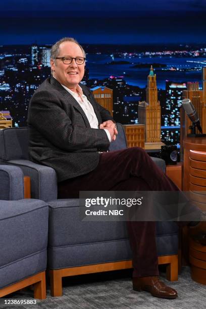 Episode 1600 -- Pictured: Actor James Spader during an interview on Tuesday, February 22, 2022 --