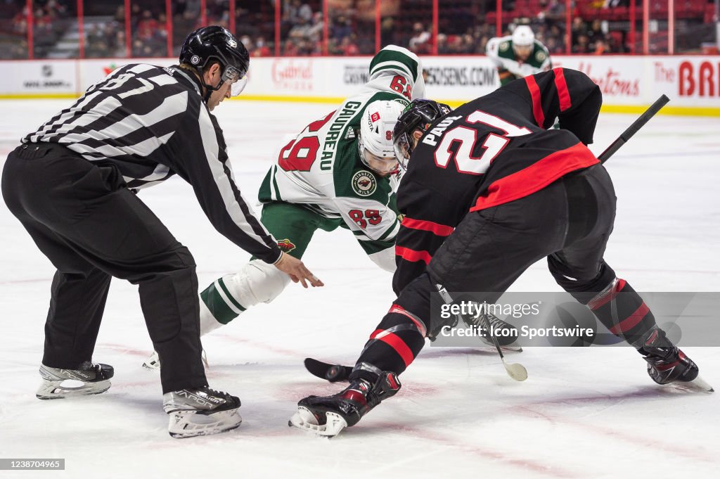 NHL: FEB 22 Wild at Senators
