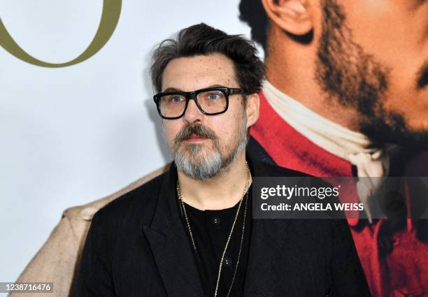 British director Joe Wright attends the screening of "Cyrano" at SVA Theatre on February 23, 2022 in New York City.