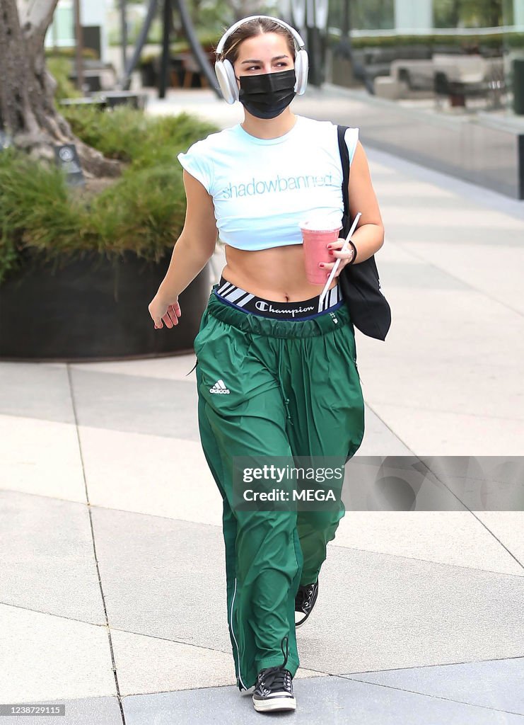 Celebrity Sightings In Los Angeles - February 23, 2022
