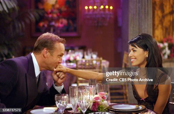 Show - Eva Longoria and Doug Davidson on an episode of the television daytime drama "The Young and the Restless."