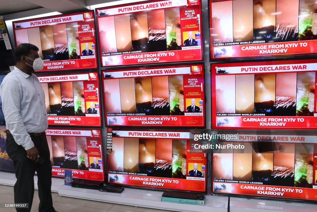 World Reactions To Ukraine Conflict - India