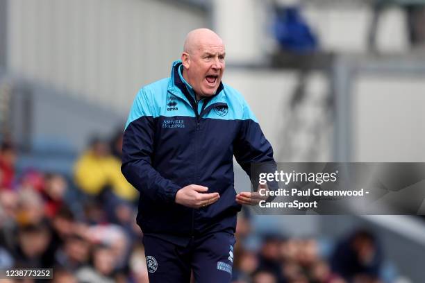 Queens Park Rangers manager Mark Warburton during the Sky Bet Championship match between Blackburn Rovers and Queens Park Rangers at Ewood Park on...