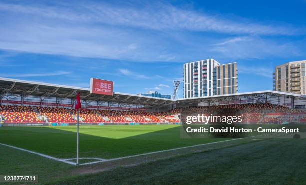 General view of Griffin Park, home of Brentford during the Premier League match between Brentford and Newcastle United at Brentford Community Stadium...