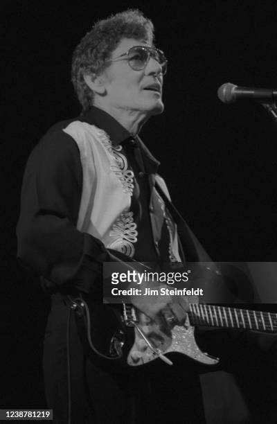 Carl Perkins performs at the House of Blues in Los Angeles, California on January 28, 1997.