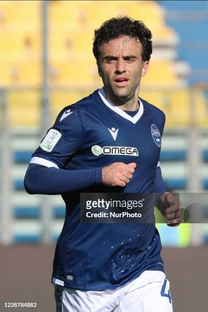Giuseppe Rossi of SPAL looks on during the Serie B match between Parma Calcio and Spal at Ennio Tardini on February 26, 2022 in Parma, Italy.