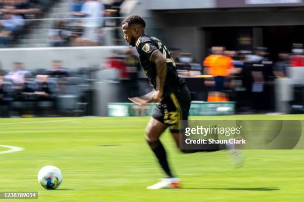 Kellyn Acosta of Los Angeles FC during the match against Colorado Rapids at Banc of California Stadium in Los Angeles, California on February 26,...