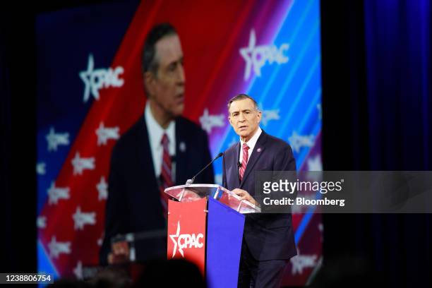 Representative Darrell Issa, a Republican from California, speaks during the Conservative Political Action Conference in Orlando, Florida, U.S., on...