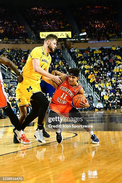 COLLEGE BASKETBALL: FEB 27 Illinois at Michigan COLLEGE BASKETBALL: FEB 27 Illinois at Michigan