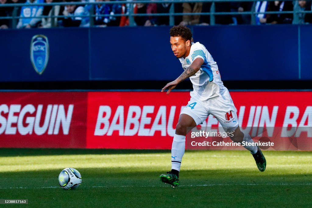 ESTAC Troyes v Olympique de Marseille - Ligue 1 Uber Eats