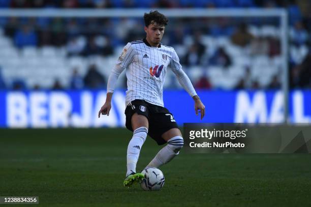 Neco Williams of Fulham during the Sky Bet Championship match between Cardiff City and Fulham at the Cardiff City Stadium, Cardiff on Saturday 26th...