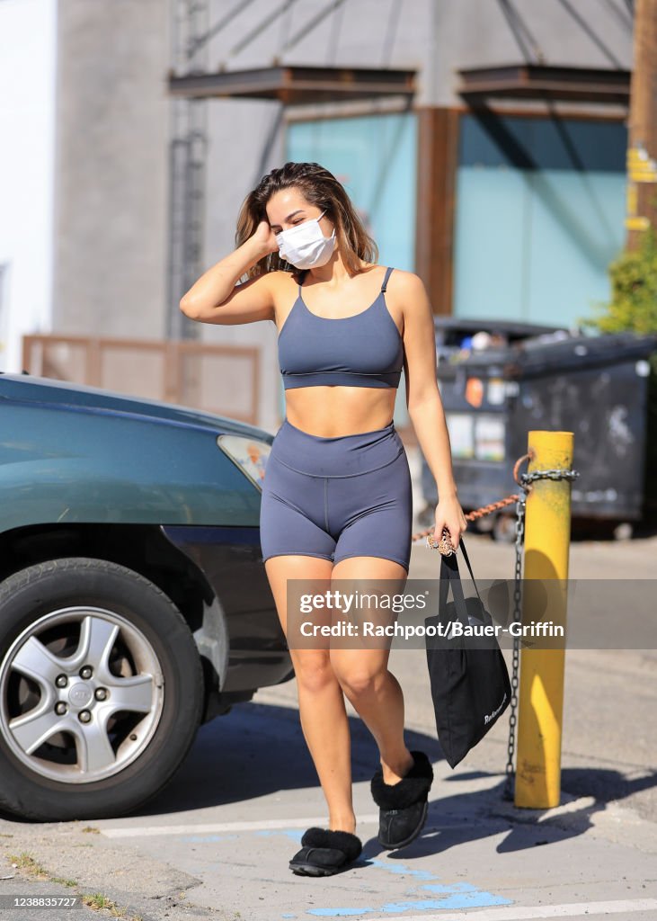 Celebrity Sightings In Los Angeles - February 28, 2022