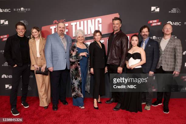 Red Carpet Event -- Pictured: Jason Blum, Executive Producer, CEO & Founder, Blumhouse; Judy Greer, Glenn Fleshler, Suanne Spoke, Renee Zellweger,...