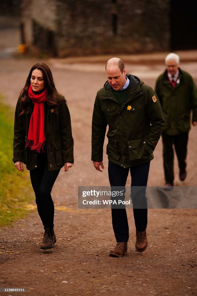 The Duke and Duchess of Cambridge Visit Wales