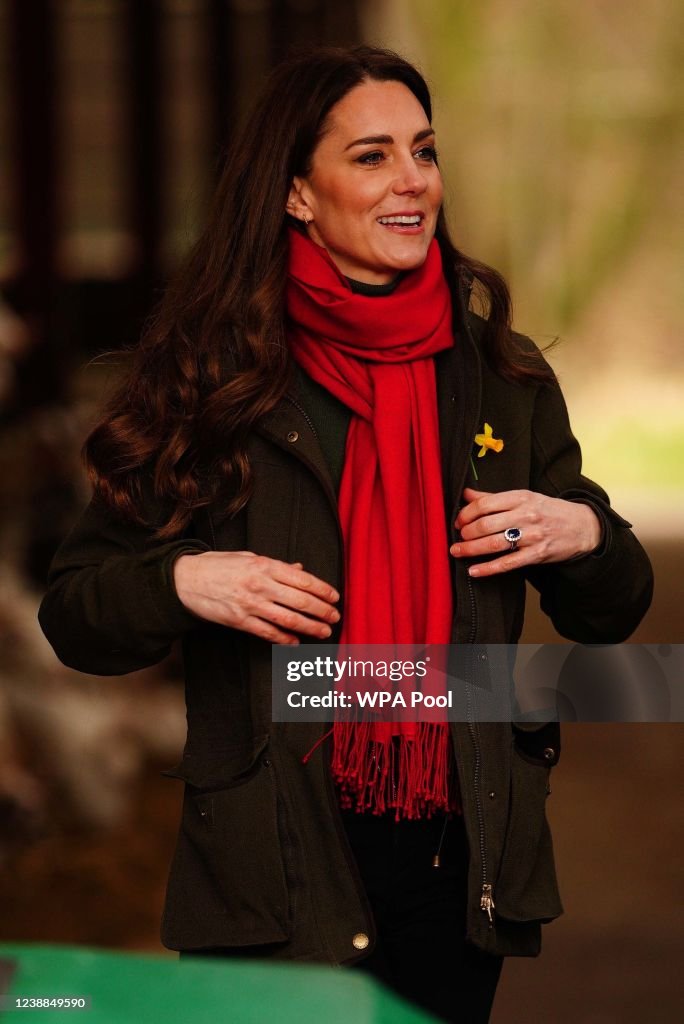 The Duke and Duchess of Cambridge Visit Wales