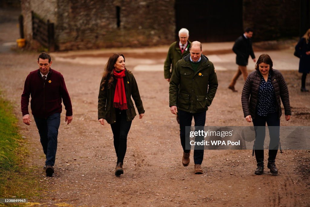 The Duke and Duchess of Cambridge Visit Wales