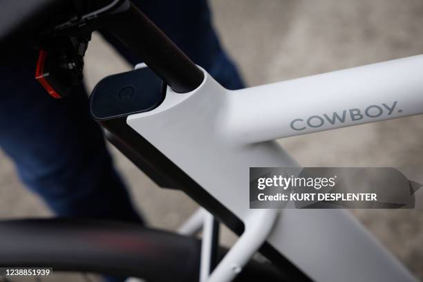 Illustration picture shows an electric bicycle, in Rumbeke, Tuesday 01 March 2022. BELGA PHOTO KURT DESPLENTER