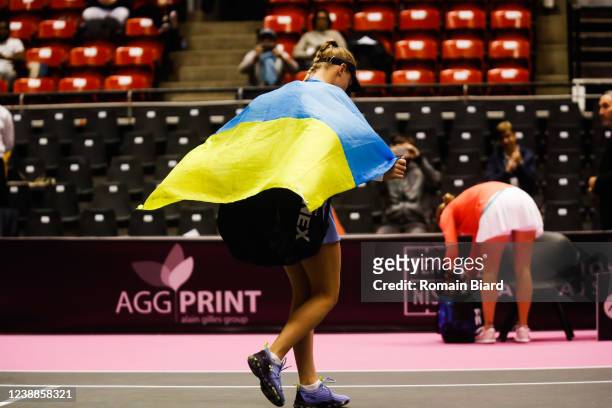 Dayana YASTREMSKA during the Tournoi of Lyon on March 1, 2022 in Lyon, France.