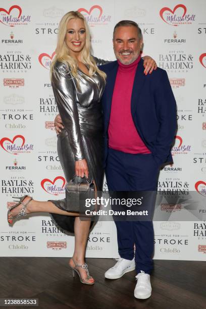 Hayley Palmer and Nick Ede attend the Spring Ball presented by Alexandra Burke and Nick Ede in aid of Style For Stroke and Melissa Bell Foundation at...