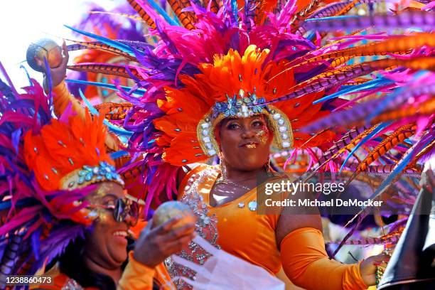 The 1,500 members of the Krewe of Zulu roll down St. Charles Avenue on Mardi Gras Day with their 44-float parade entitled Zulu Salutes Divas and...