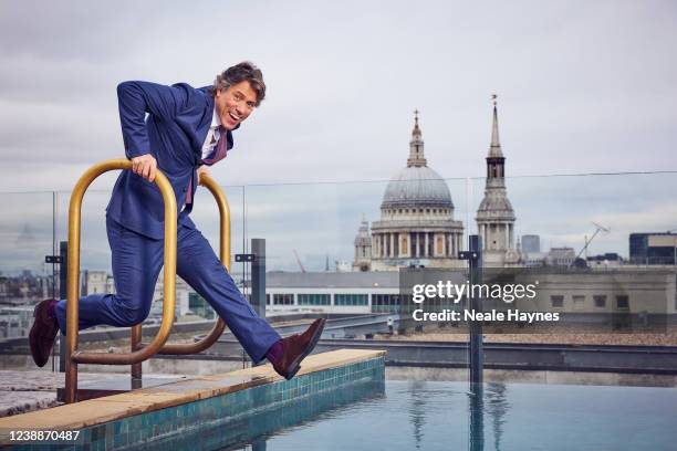 Comedian and tv presenter John Bishop is photographed for the Daily Mail on December 20, 2021 in London, England.