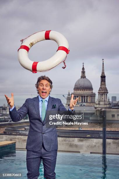 Comedian and tv presenter John Bishop is photographed for the Daily Mail on December 20, 2021 in London, England.