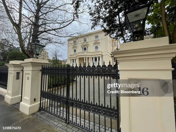 Property being sold by Russian billionaire Roman Abramovich in the Kensington district of London, U.K., on Wednesday, March 2, 2022. Abramovich is...