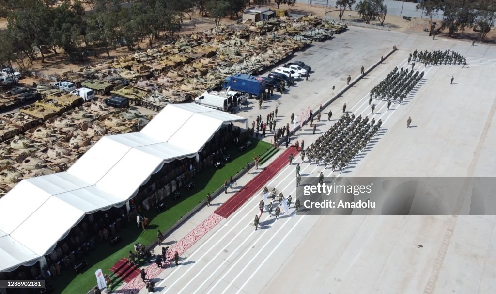 53rd Graduation Rites An aerial view of graduation ceremony of cadets of the 53rd Infantry ...