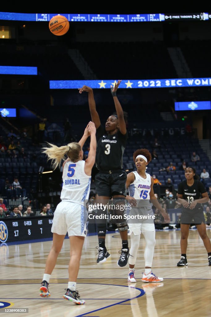 Alberte Rimdal Vanderbilt Commodores guard Jordyn Cambridge shoots a jumper over ...