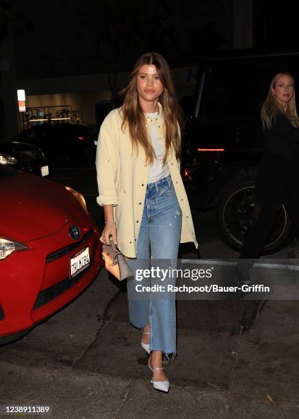 Sofia Richie is seen on March 03, 2022 in Los Angeles, California.