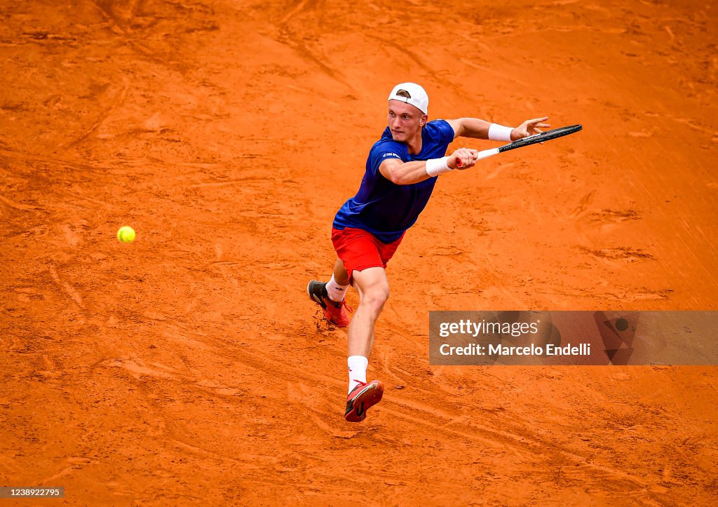 2022 Davis Cup Qualifier - Argentina v Czech Republic