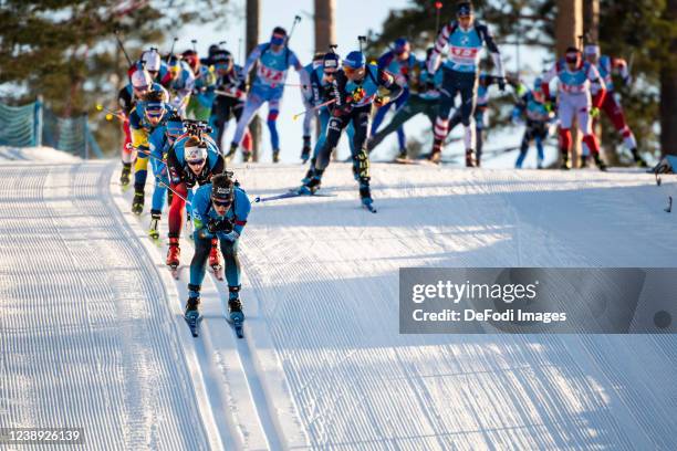 Sivert Guttorm Bakken of Norway, Antonin Guigonnat of France, Erik Lesser of Germany, Thomas Bormolini of Italy, Peppe Femling of Sweden in action...