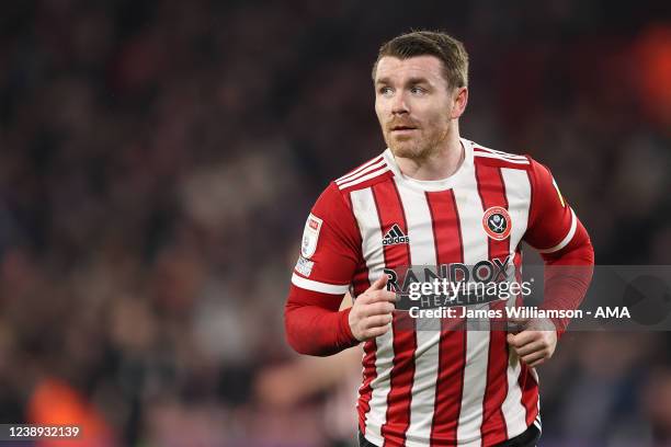 John Fleck of Sheffield United during the Sky Bet Championship match between Sheffield United and Nottingham Forest at Bramall Lane on March 5, 2022...