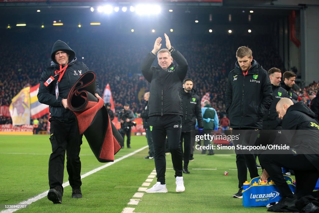 Liverpool v Norwich City: The Emirates FA Cup Fifth Round