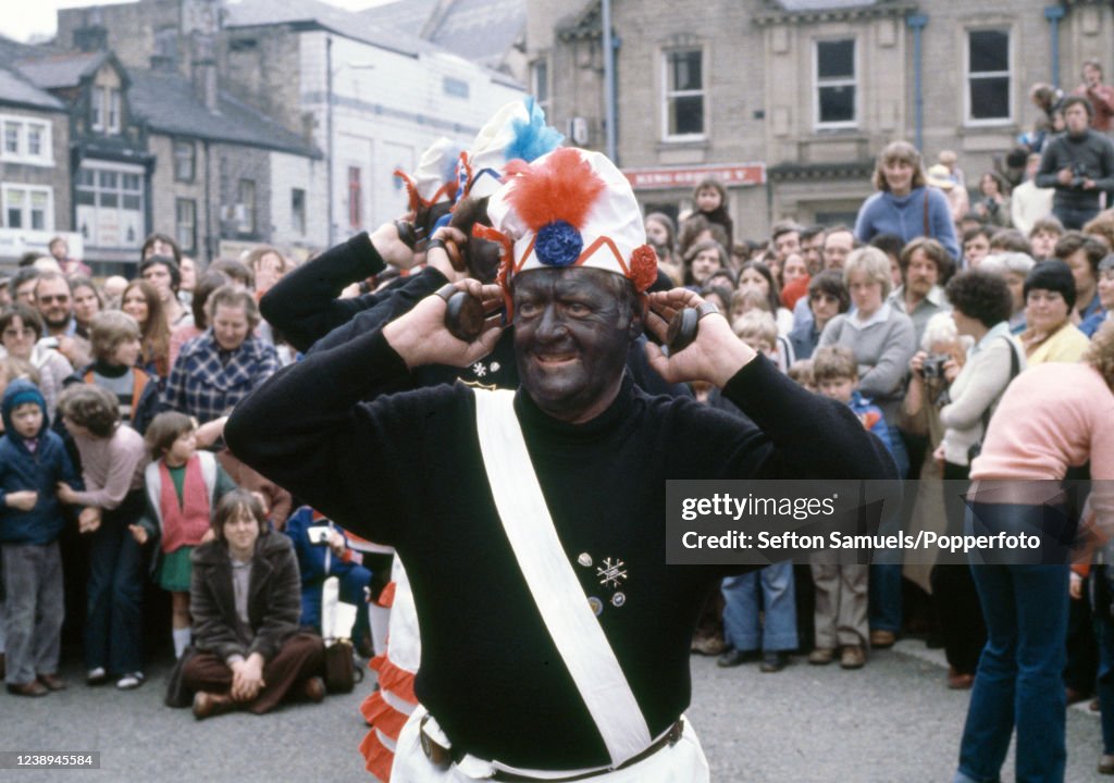 The Britannia Coconut Dancers in Bacup