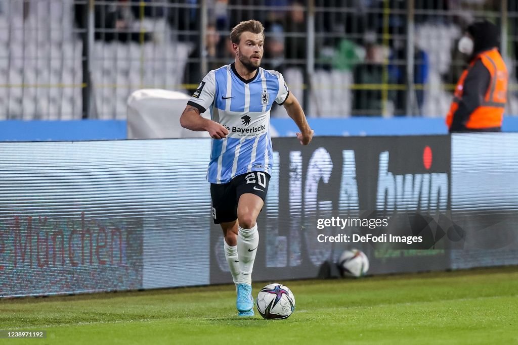 Yannick Deichmann of TSV 1860 Muenchen controls the ball during the News  Photo - Getty Images