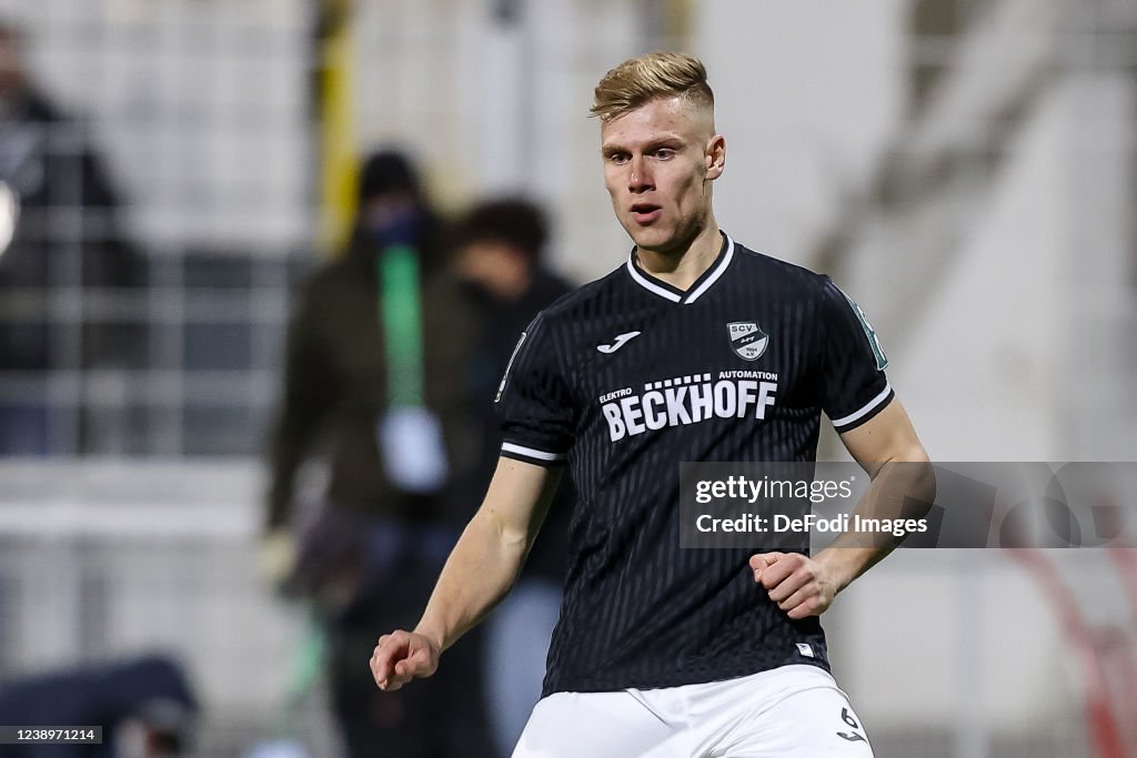 Barne Pernot of SC Verl looks on during the 3. Liga match between TSV  News Photo - Getty Images