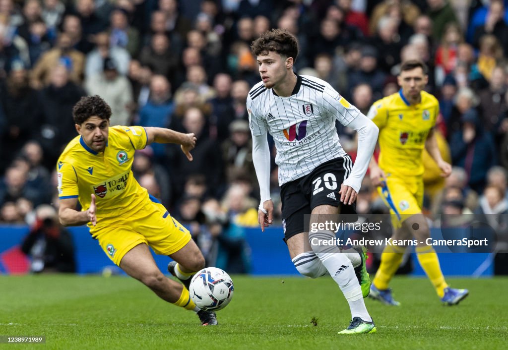 Fulham v Blackburn Rovers - Sky Bet Championship