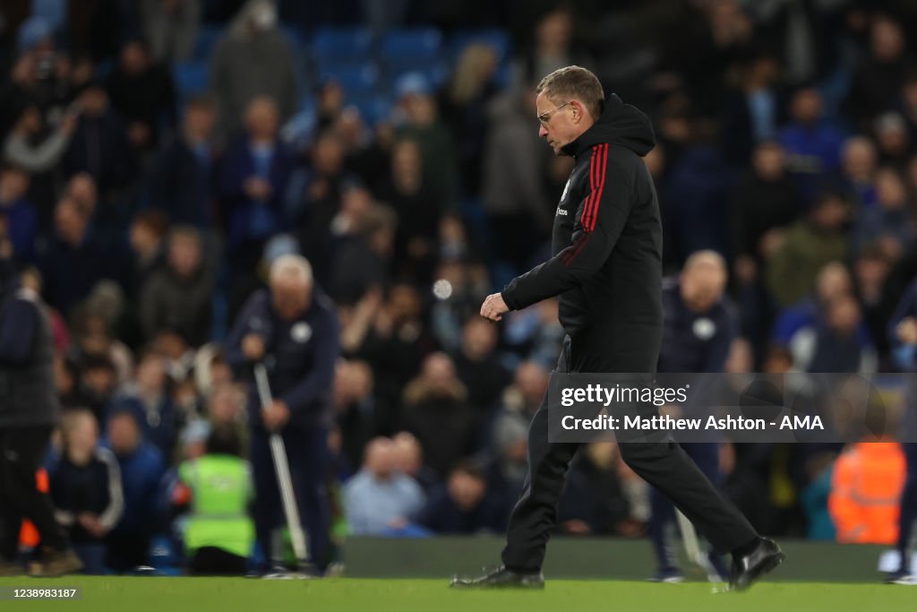 Manchester City v Manchester United - Premier League