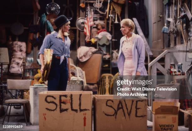 Los Angeles, CA Ann Jillian, Louise Lasser appearing in the ABC tv series 'It's A Living'.