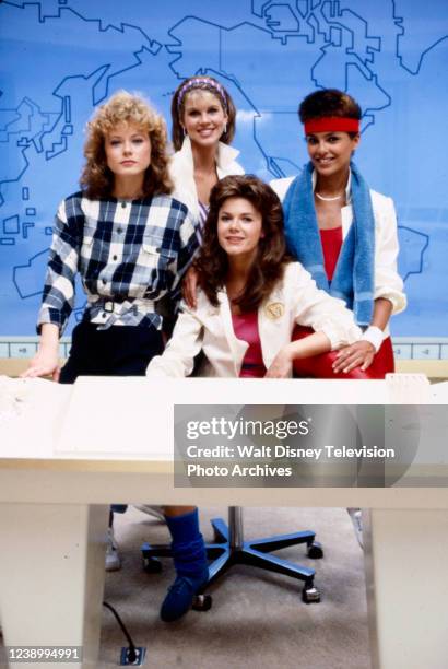 Los Angeles, CA Sheree J Wilson, Leah Ayres, Shari Belafonte, Mary-Margaret Humes appearing in the ABC tv movie 'Velvet'.
