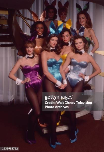 Delta Burke, Joanna Kerns, Katie Budge, Lela Rochon, Deborah Van Valkenburgh, Lisa Pelikan, Kirstie Alley, Romy Walthall appearing in the ABC tv...