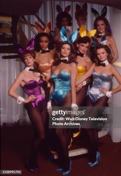 Delta Burke, Joanna Kerns, Katie Budge, Lela Rochon, Deborah Van Valkenburgh, Lisa Pelikan, Kirstie Alley, Romy Walthall appearing in the ABC tv...