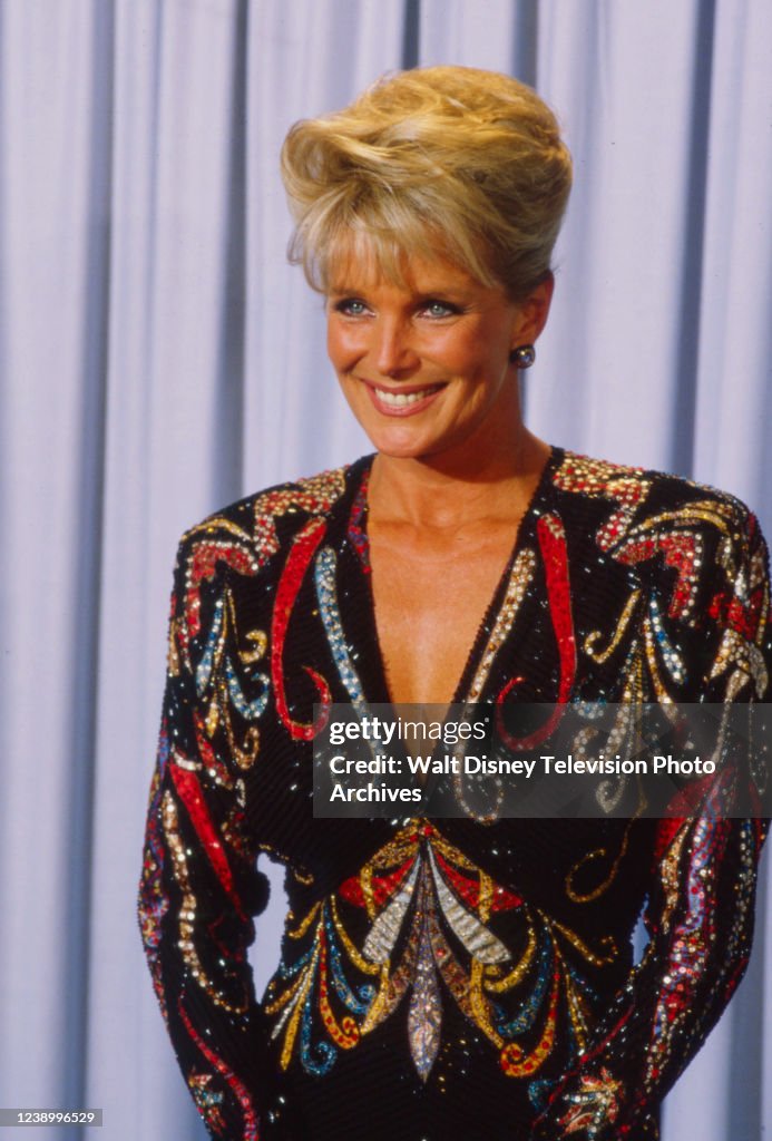 Linda Evans Appearing On The 1985 Emmy Awards