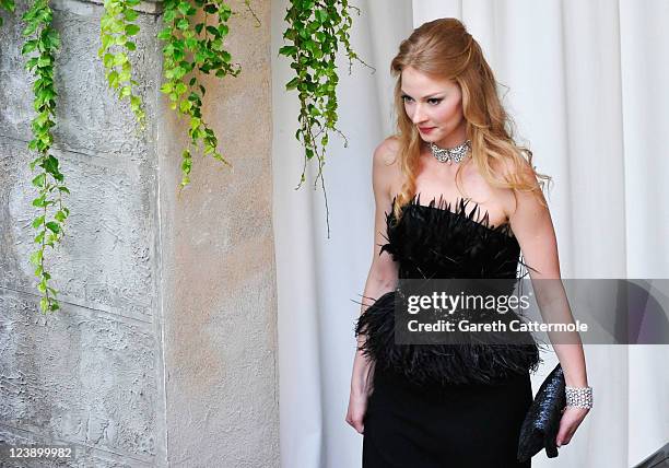 Actress Svetlana Khodchenkova attends the "Tinker, Tailor, Soldier, Spy" premiere at the Palazzo del Cinema during the 68th Venice Film Festival on...