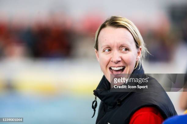Melanie MARSHALL, coach of Adam Peaty during the FFN Golden Tour 2022 on March 6, 2022 in Marseille, France.