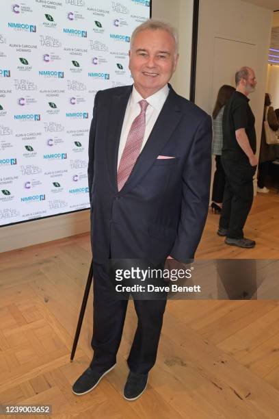 Eamonn Holmes attends Turn The Tables 2022 hosted by Tania Bryer and James Landale in aid of Cancer Research UK at BAFTA Piccadilly on March 7, 2022...