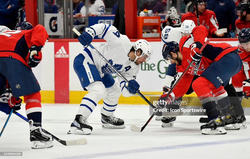 NHL: FEB 28 Maple Leafs at Capitals