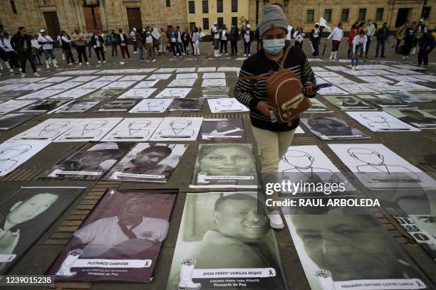 Former rebels of the dissolved Revolutionary Armed Forces of Colombia and signatories of the peace agreement with the government, now members of the...