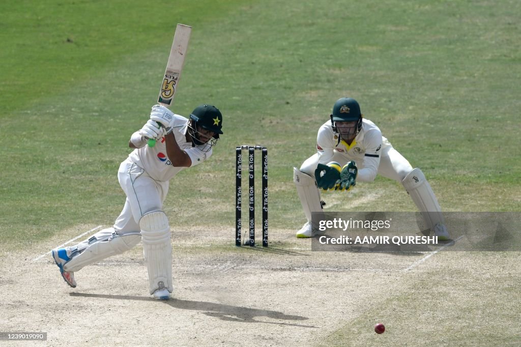 TOPSHOT-CRICKET-PAK-AUS-TEST